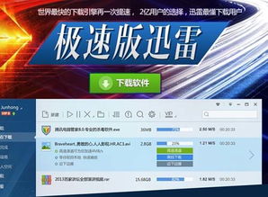 迅雷極速版發(fā)布 去除部分插件廣告 可插隊(duì)加速 組圖
